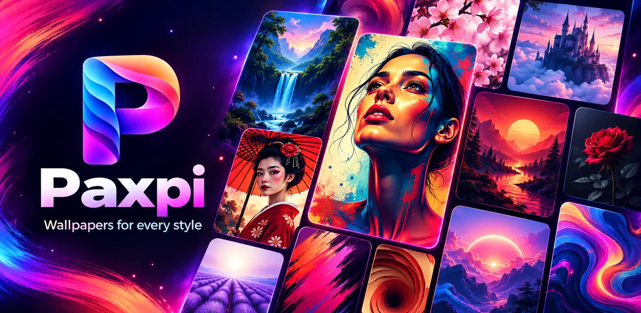Paxpi’s colorful wallpaper and art collection